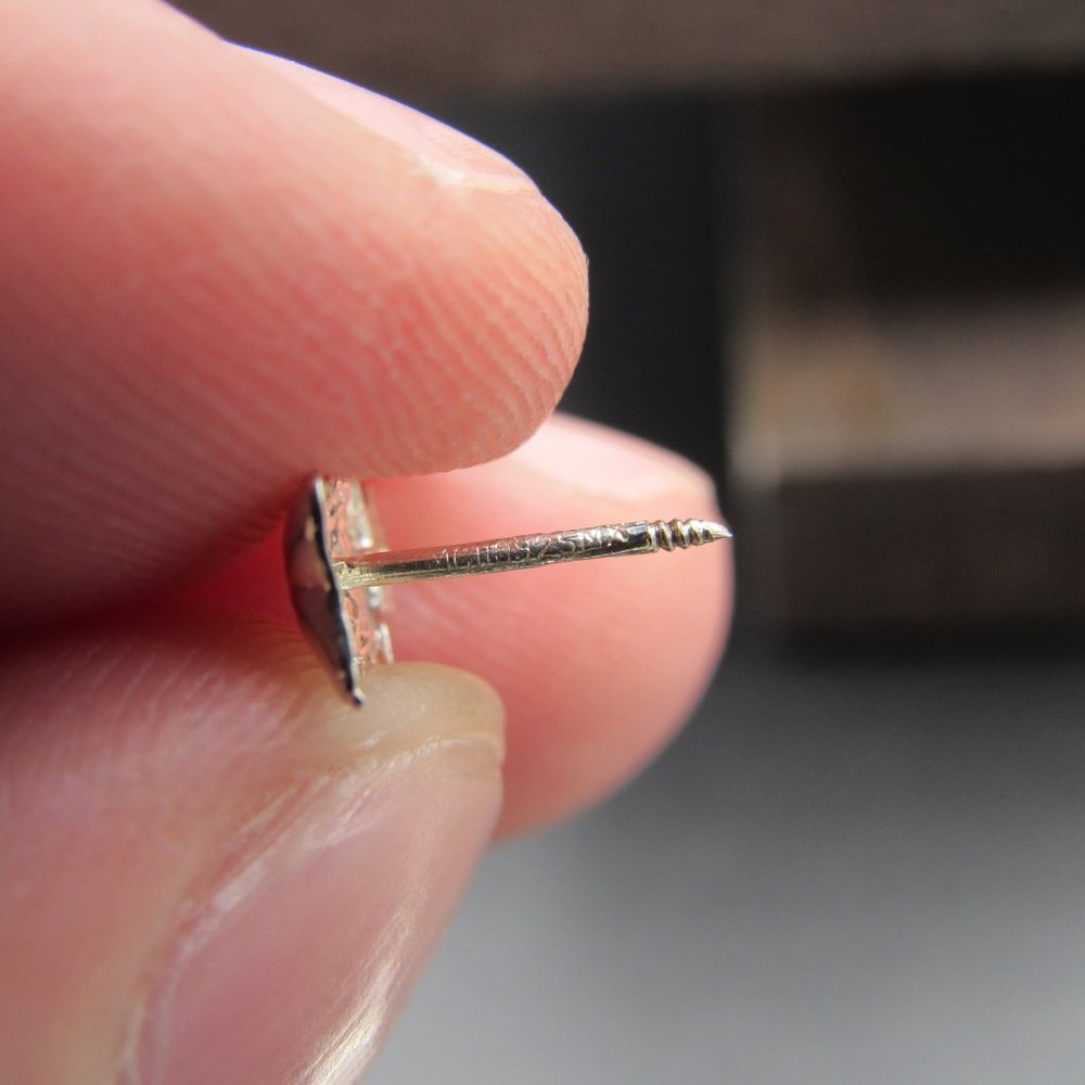 Sterling Silver Tiny Light Owl Stud Earrings - image 5